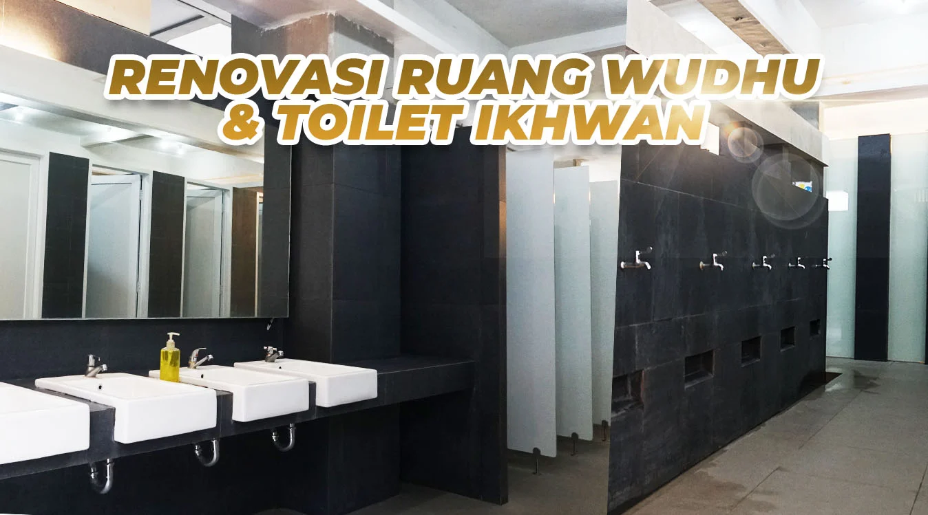 Renovasi Ruang Wudhu Dan Toilet Masjid Salman ITB Wakaf Salman